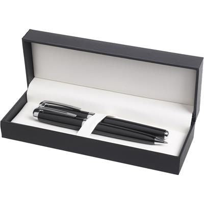 Branded Promotional MERLIN PEN SET Pen Set From Concept Incentives.