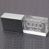 Branded Promotional METAL CRYSTAL STYLE USB FLASH DRIVE MEMORY STICK in Silver Memory Stick USB From Concept Incentives.