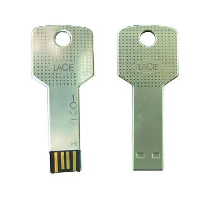 Branded Promotional METAL KEY USB FLASH DRIVE MEMORY STICK in Silver Memory Stick USB From Concept Incentives.