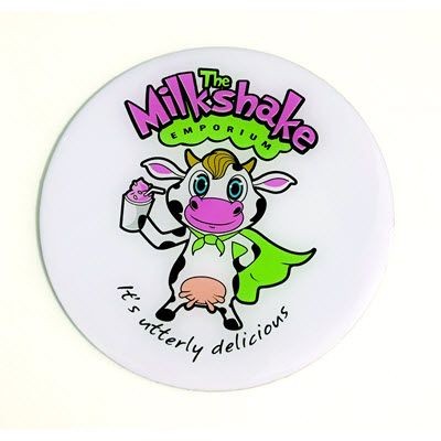 Branded Promotional METAL COASTER Coaster From Concept Incentives.