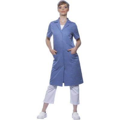 Branded Promotional SIENNA LADIES SHORT SLEEVE WORK COAT Coat From Concept Incentives.