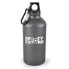 Branded Promotional DALTON METAL DRINK BOTTLE in Gun Metal Sports Drink Bottle From Concept Incentives.