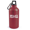 Branded Promotional DALTON METAL DRINK BOTTLE in Red Sports Drink Bottle From Concept Incentives.