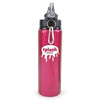 Branded Promotional CHERUB METAL WATER BOTTLE in Pink Sports Drink Bottle From Concept Incentives.