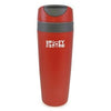 Branded Promotional ADELPHI PLASTIC TUMBLER in Red Sports Drink Bottle From Concept Incentives.