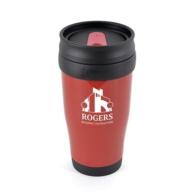 Branded Promotional POLO TUMBLER in Red Tumbler from Concept Incentives