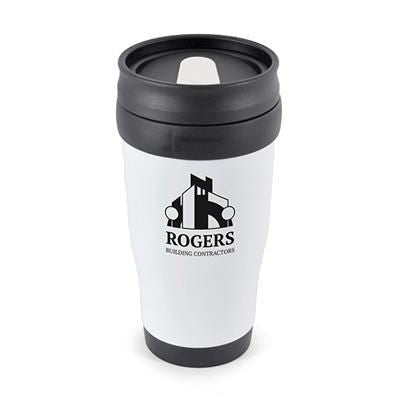Branded Promotional POLO TUMBLER in White Tumbler from Concept Incentives