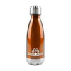 Branded Promotional ASHFORD STAINLESS STEEL METAL DRINK BOTTLE in Amber Sports Drink Bottle From Concept Incentives.