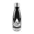 Branded Promotional ASHFORD STAINLESS STEEL DRINKS BOTTLE in Black Sports Drink Bottle From Concept Incentives.