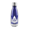 Branded Promotional ASHFORD STAINLESS STEEL DRINKS BOTTLE in Blue Sports Drink Bottle From Concept Incentives.