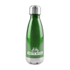 Branded Promotional ASHFORD STAINLESS STEEL METAL DRINK BOTTLE in Green Sports Drink Bottle From Concept Incentives.