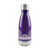 Branded Promotional ASHFORD STAINLESS STEEL METAL DRINK BOTTLE in Purple Sports Drink Bottle From Concept Incentives.