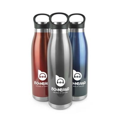 Branded Promotional POTTER STAINLESS STEEL METAL DRINK BOTTLE 470ML Sports Drink Bottle From Concept Incentives.
