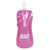 Branded Promotional FOLDING UP BOTTLE in Pink Sports Drink Bottle From Concept Incentives.