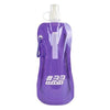 Branded Promotional FOLDING UP BOTTLE in Purple Sports Drink Bottle From Concept Incentives.