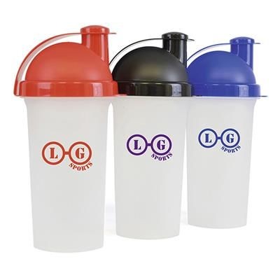Branded Promotional PLASTIC SHAKER Sports Drink Bottle From Concept Incentives.