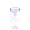 Branded Promotional CHESTER TUMBLER in Translucent Sports Drink Bottle From Concept Incentives.