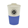 Branded Promotional BAMBOO GRIPPY with Blue Trim Sports Drink Bottle From Concept Incentives.