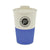 Branded Promotional BAMBOO GRIPPY with Blue Trim Sports Drink Bottle From Concept Incentives.