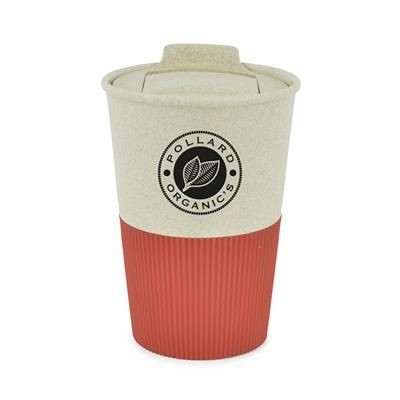 Branded Promotional BAMBOO GRIPPY with Red Trim Sports Drink Bottle From Concept Incentives.