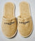 Branded Promotional TERRY TOWELLING EMBROIDERED SLIPPERS Slippers From Concept Incentives.