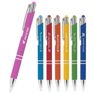 Branded Promotional B-CROSBY SOFT-TOUCH STYLUS PEN Pen From Concept Incentives.