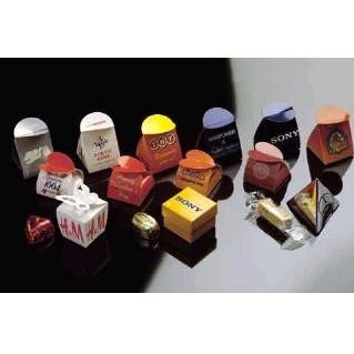 Branded Promotional MONO CHOCOLATE BOX with Hot Print Chocolate From Concept Incentives.