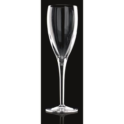 Branded Promotional MICHAEL ANGELO CRYSTAL FLUTE GLASS Champagne Flute From Concept Incentives.