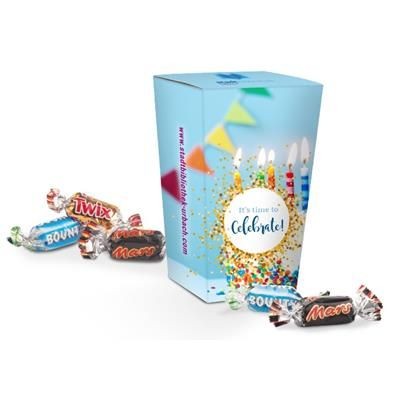 Branded Promotional MINI CHOCOLATE SELECTION BOX Chocolate From Concept Incentives.