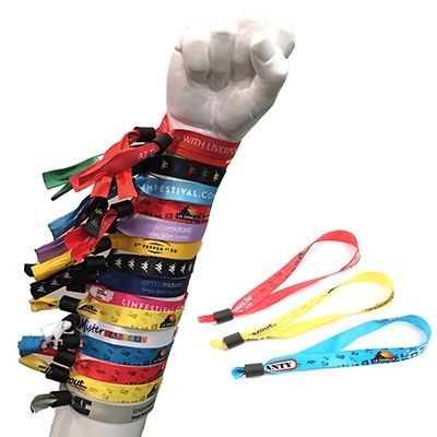 Branded Promotional FESTIVAL WRISTBAND Wrist Band From Concept Incentives.