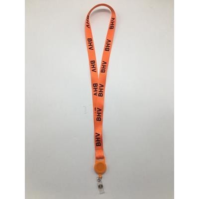 Branded Promotional LANYARD with Badge Reel Lanyard From Concept Incentives.