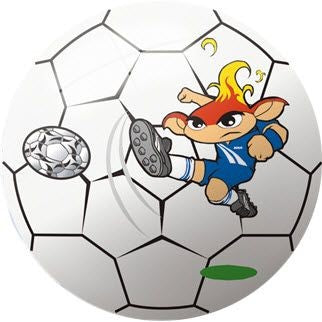 Branded Promotional MOULDED PLASTIC FOOTBALL Football Ball From Concept Incentives.