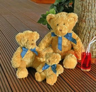 Branded Promotional MUMBLES BRACKEN SOFT TOY BEAR Bean Bag From Concept Incentives.