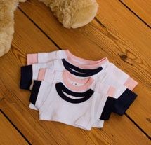 Branded Promotional MUMBLES SOFT TOY TEDDY LAYERED TEE SHIRT Soft Toy From Concept Incentives.