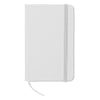 Branded Promotional NOTELUX 96 PAGE NOTE BOOK in White Note Pad From Concept Incentives.