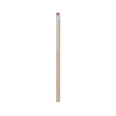 Branded Promotional PENCIL with Eraser in Red Pencil From Concept Incentives.