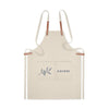 Branded Promotional ORGANIC COTTON APRON 340gsm in Natural Apron from Concept Incentives