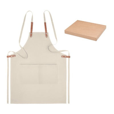 Branded Promotional ORGANIC COTTON APRON 340gsm from Concept Incentives