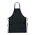 Branded Promotional ORGANIC COTTON APRON in Black Apron from Concept Incentives