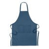 Branded Promotional ORGANIC COTTON APRON 200gsm in Blue Apron from Concept Incentives