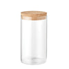 Branded Promotional BOROSILICATE GLASS JAR 600ml Glass Food Jar from Concept Incentives