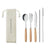Branded Promotional CUTLERY SET STAINLESS STEEL METAL Cutlery Set from Concept Incentives