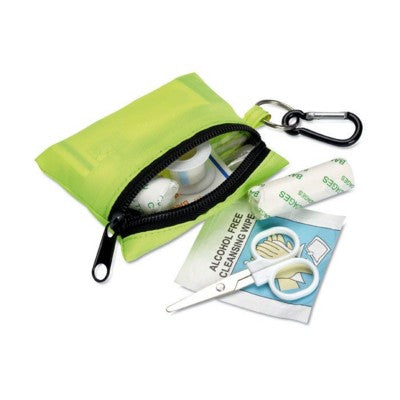 Branded Promotional EMERGENCY FIRST AID KIT in Yellow First Aid Kit From Concept Incentives.