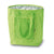 Branded Promotional CONVENIENT FOLDING COOL BAG in Lime Green Cool Bag From Concept Incentives.