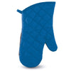 Branded Promotional KITCHEN OVEN GLOVES in Blue Oven Mitt From Concept Incentives.