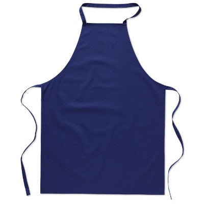 Branded Promotional KITCHEN APRON in Blue Apron From Concept Incentives.