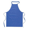 Branded Promotional COTTON KITCHEN APRON in Royal Blue Apron From Concept Incentives.