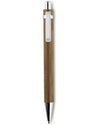 Branded Promotional BAMBOO AUTOMATIC BALL PEN in Wood Pen From Concept Incentives.