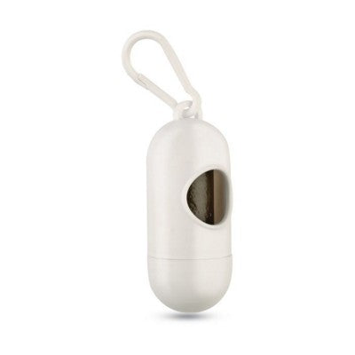 Branded Promotional POOP SCOOP in White Poop Bag Holder From Concept Incentives.