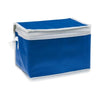 Branded Promotional NON WOVEN 6 CAN COOL BAG in Blue Cool Bag From Concept Incentives.